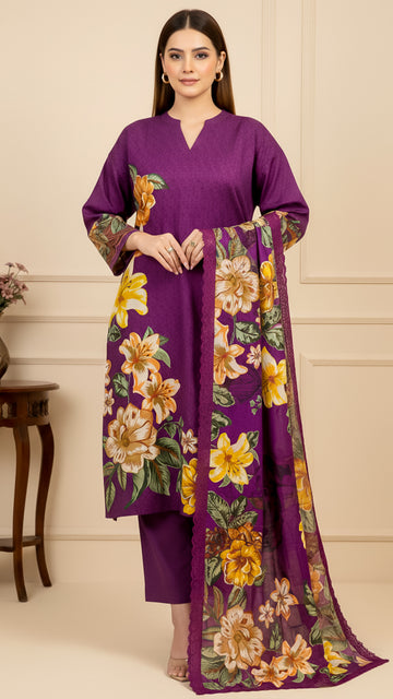 PRINTED ARABIC LINEN-CLV9-18
