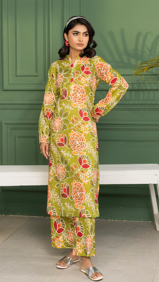 2 Piece - Printed Lawn - PV5-01