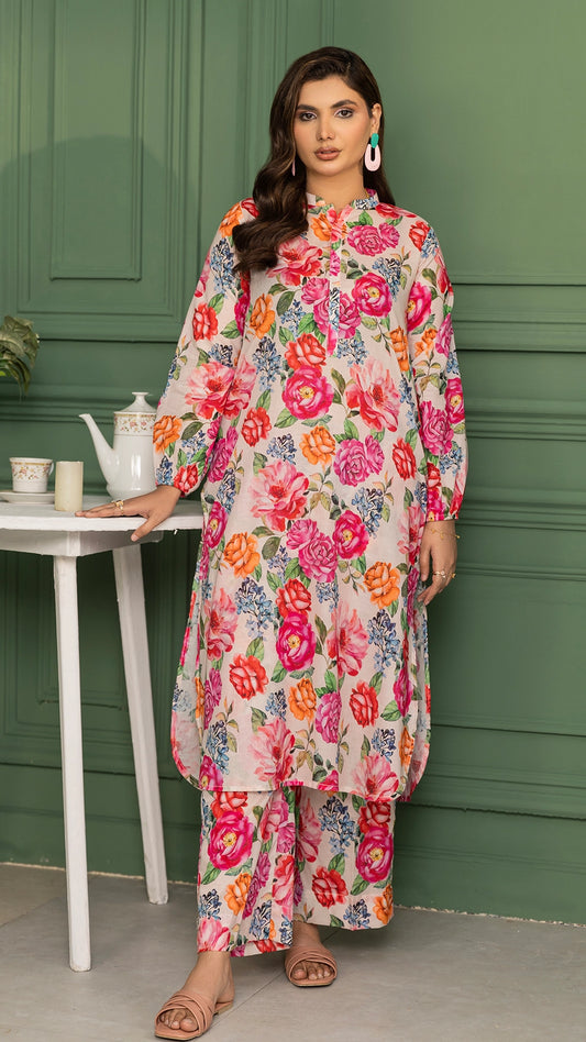 2 Piece - Printed Lawn - PV5-02
