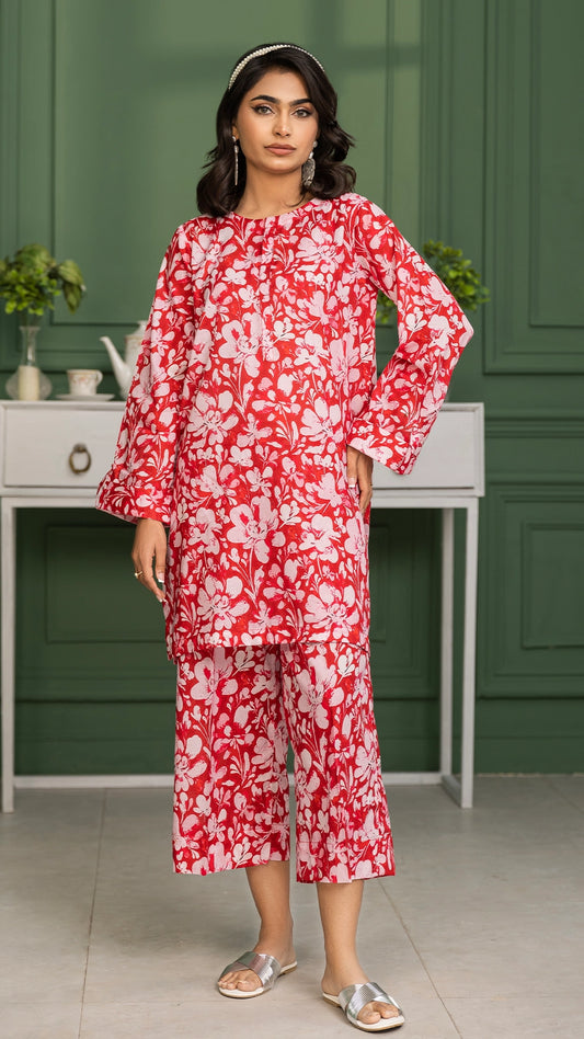 2 Piece - Printed Lawn - PV5-04