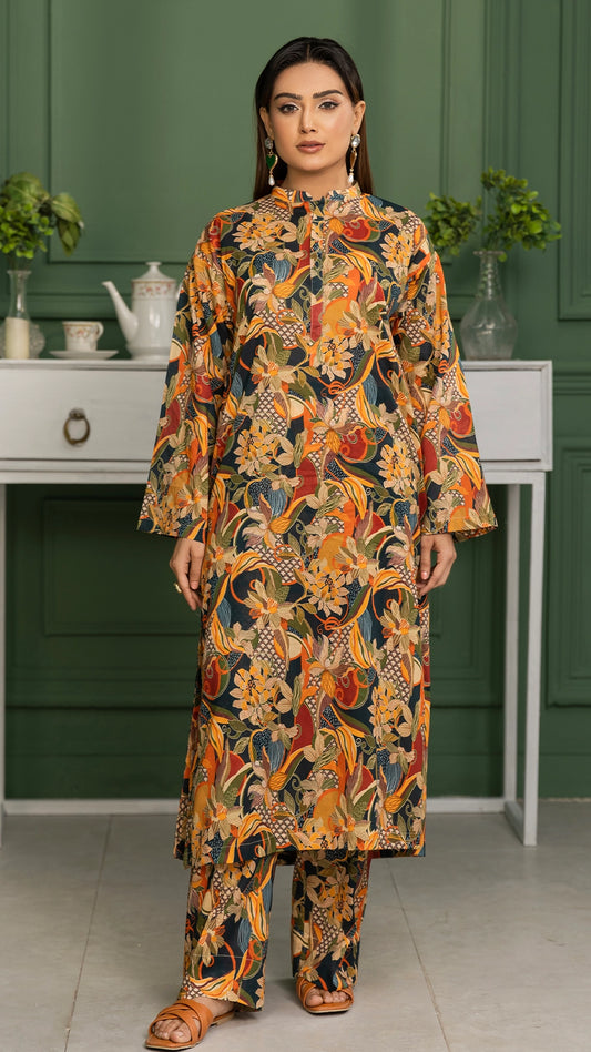 2 Piece - Printed Lawn - PV5-08