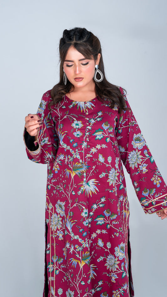 2 Piece-Digital Printed Lawn-PC-V6-09