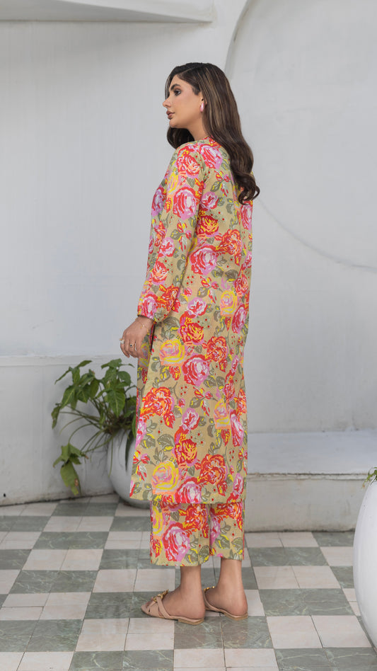 2 Piece - Printed Lawn - PV6-02
