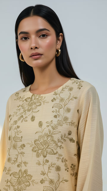 One Piece Embroidery Shirt-PV12-08