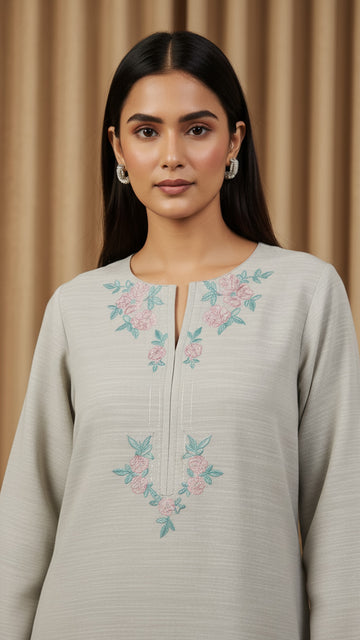 One Piece Embroidery Shirt-PV12-01