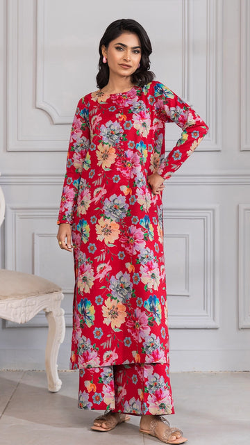 2 Piece - Digital Printed Lawn - PC-V5-04