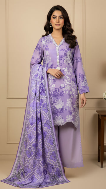 PRINTED ARABIC LINEN-CLV9-04