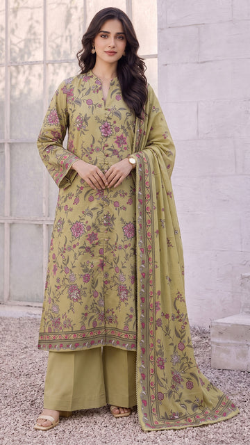 3 Piece-Printed Lawn-CLV15-07