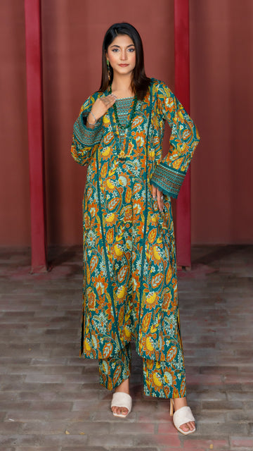 2 Piece-Digital Printed Lawn-PC-V6-11