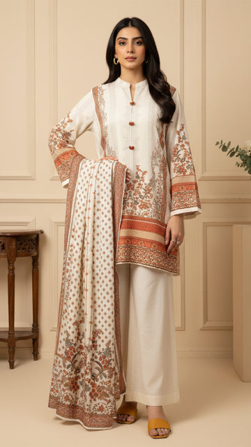 3-Piece Printed Viscose CL-V10-02