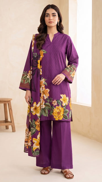 PRINTED ARABIC LINEN-CLV19-08