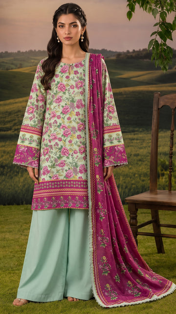 3 Piece-Printed Lawn-CLV15-06