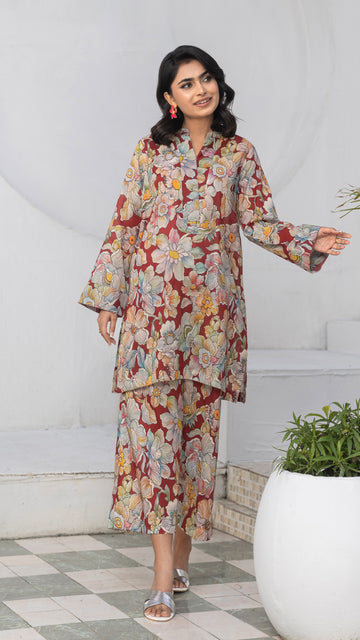 2 Piece - Printed Lawn - PV6-06