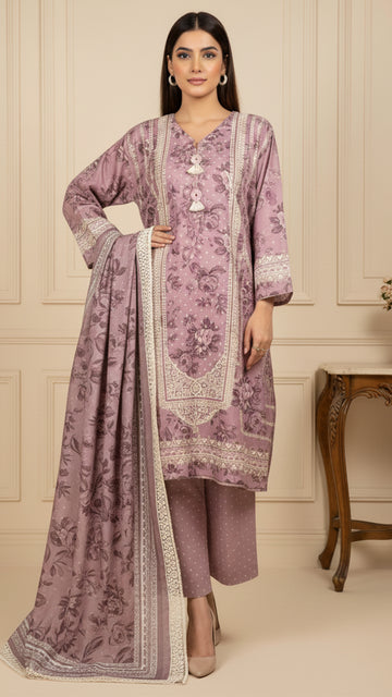 PRINTED ARABIC LINEN-CLV9-07