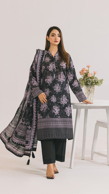 Khaddar Printed Suit- SGV3-07