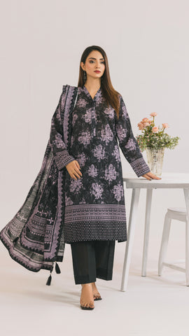 Khaddar Printed Suit- SGV3-07