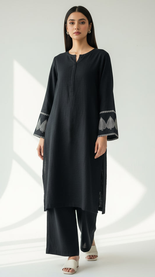 One Piece Embroidery Shirt-PV12-10