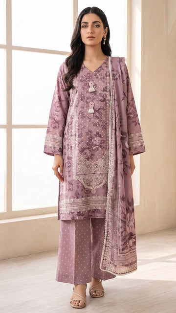 PRINTED ARABIC LINEN-CLV19-09