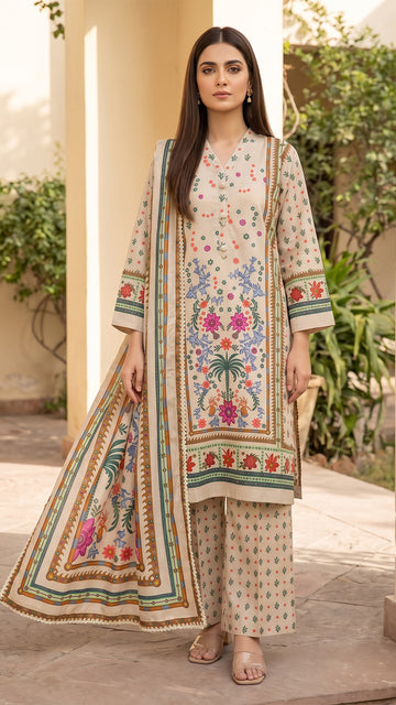 PRINTED ARABIC LINEN-CLV19-04