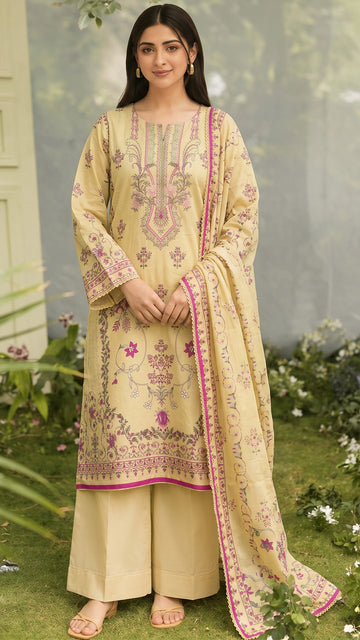 3 Piece-Printed Lawn-CLV15-02