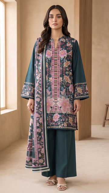 PRINTED ARABIC LINEN-CLV19-03