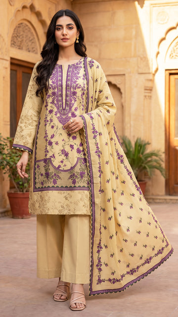 3 Piece-Printed Lawn-SGV16-01