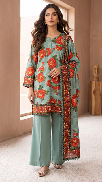 PRINTED ARABIC LINEN-CLV19-07