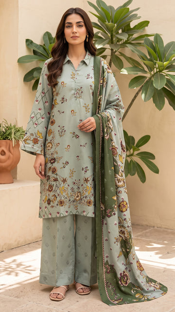 3 Piece | Cotail Digital Print | SGV18-01