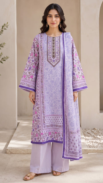 3 Piece-Printed Lawn-CLV14-06