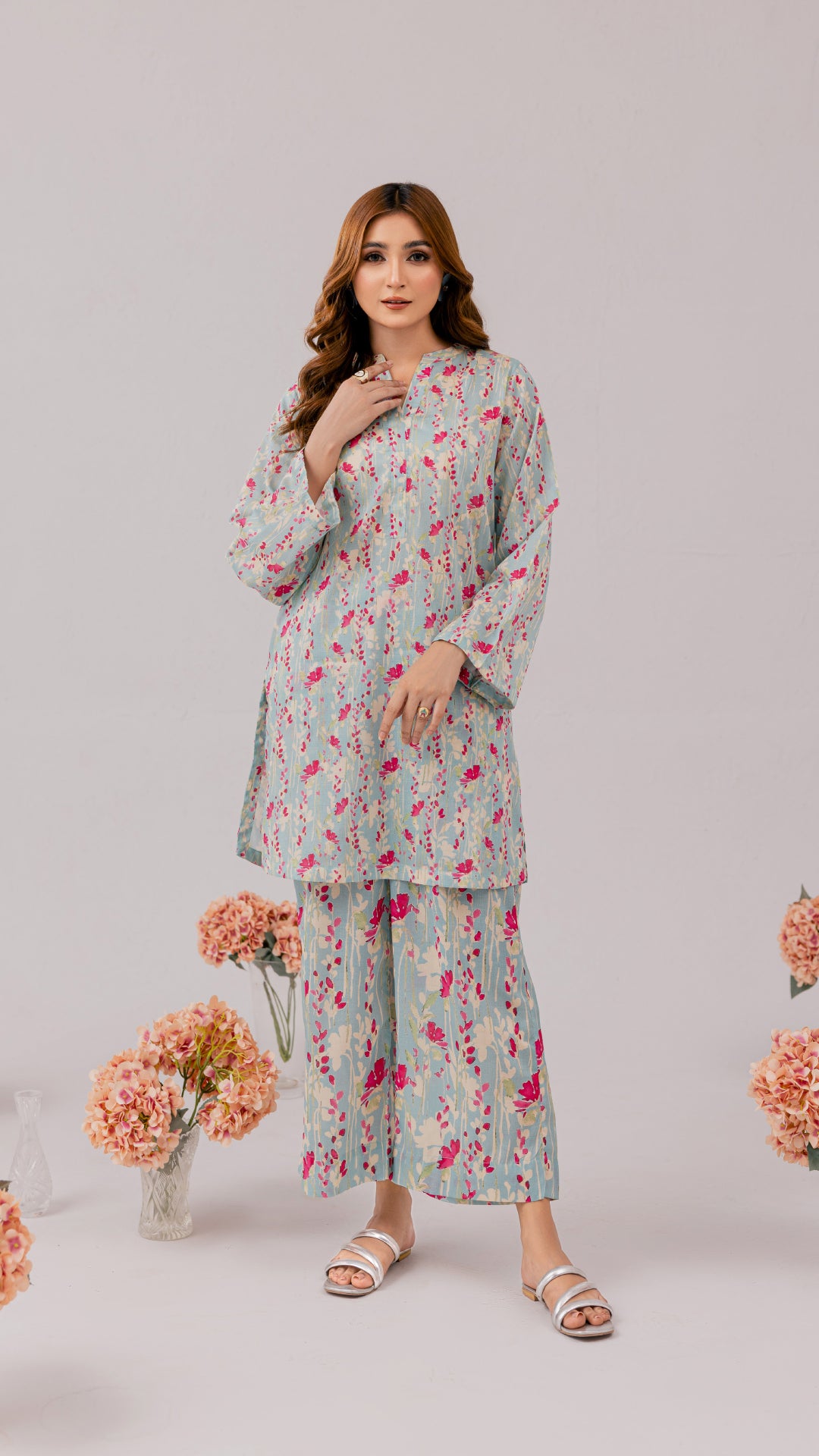 2 PIECE - Lawn SUIT PCV2-31