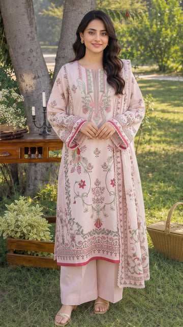3 Piece-Printed Lawn-CLV14-02