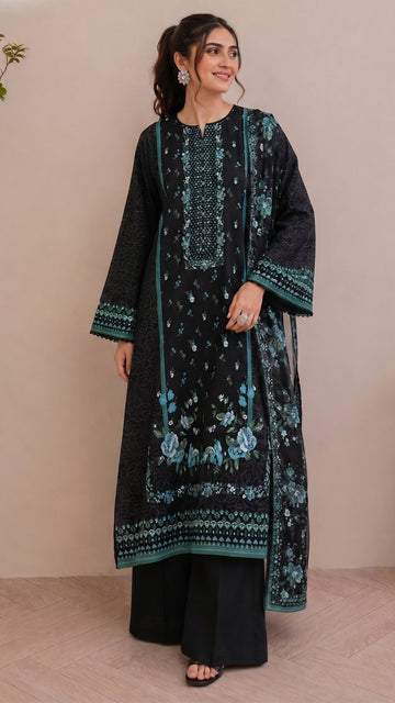 3 Piece-Printed Lawn-CLV15-01