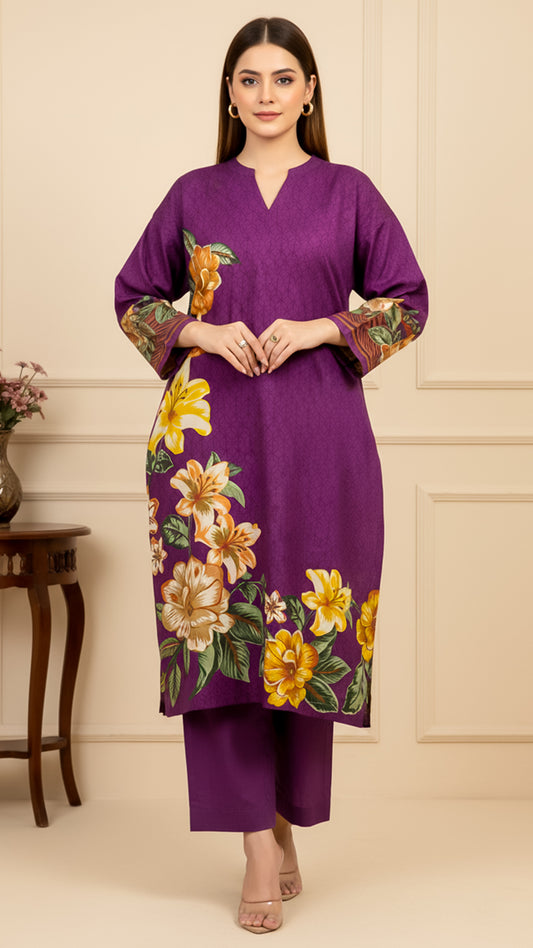 PRINTED ARABIC LINEN-CLV9-18