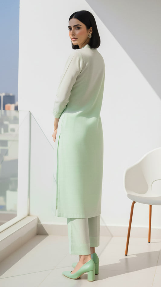 Solid Khaddar Shirt - RTW - PV10-01