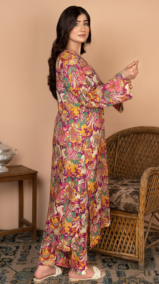 2 Piece-Printed Lawn-PV7-05