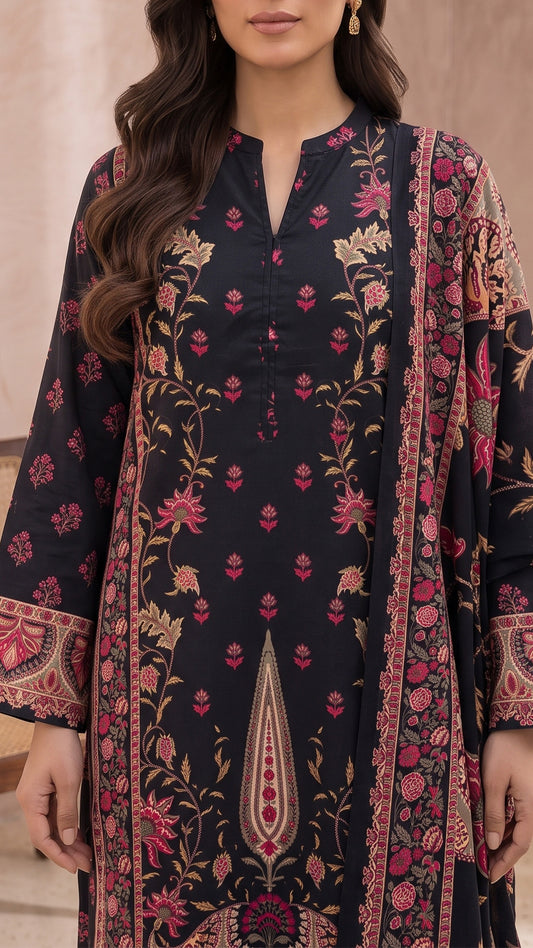 3 Piece | Cotail Digital Print | SGV18-02