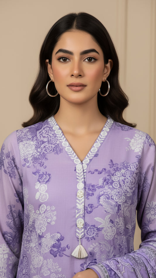 PRINTED ARABIC LINEN-CLV9-04