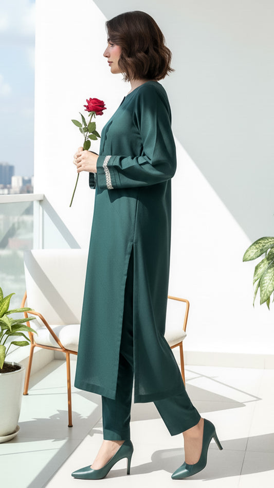 Solid Khaddar Shirt - RTW - PV10-05