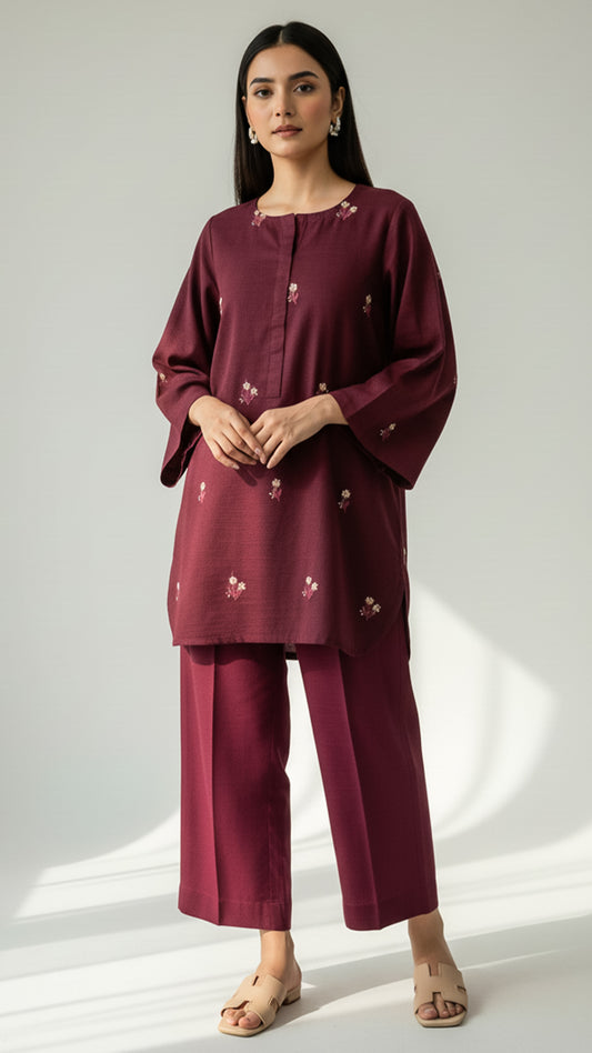 One Piece Embroidery Shirt-PV12-04