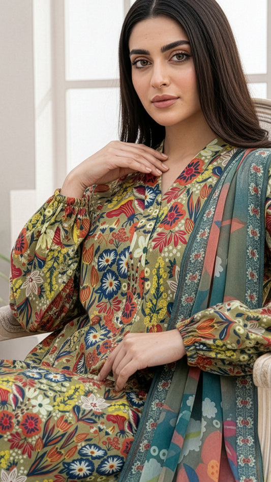 3 Piece | Floral Fest | DV-V12-11