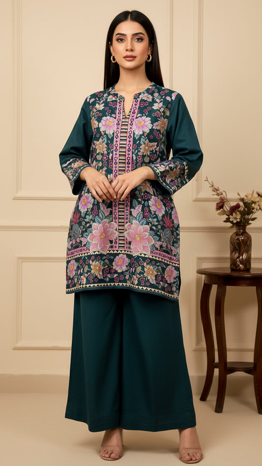PRINTED ARABIC LINEN-CLV9-16