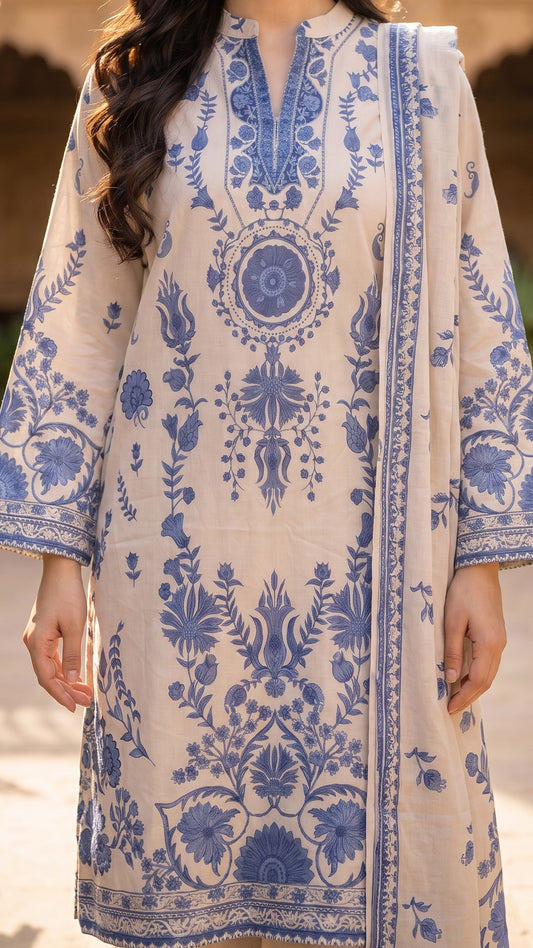 3 Piece-Printed Lawn-SGV16-02