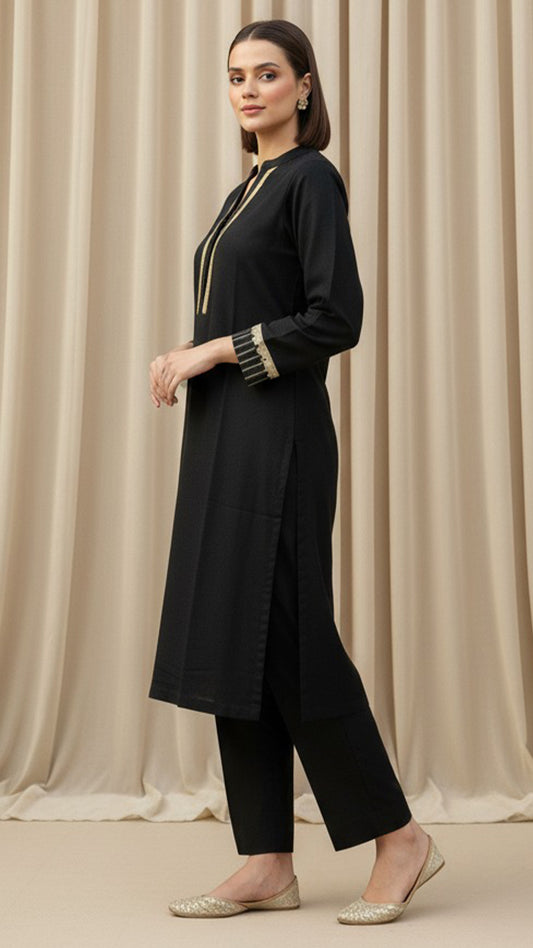 Solid Khaddar Shirt - RTW - PV10-03