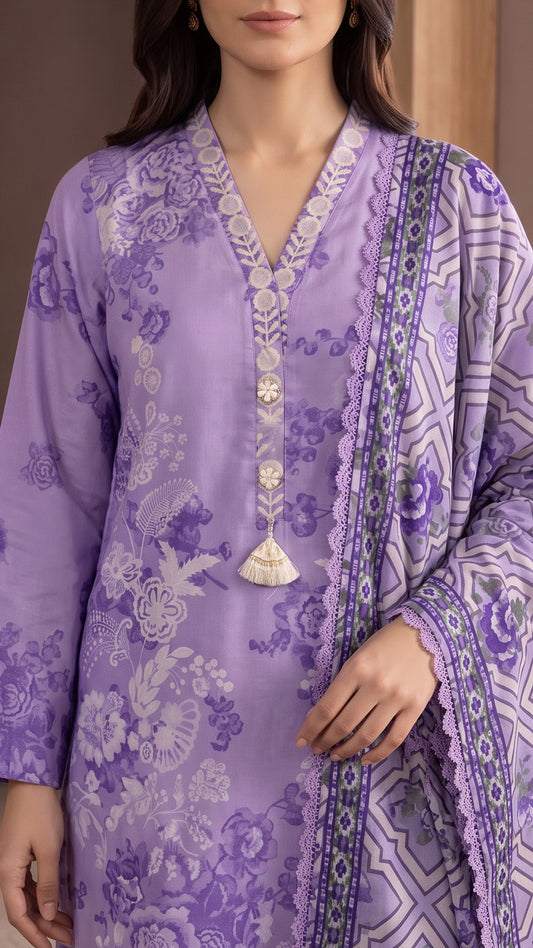 PRINTED ARABIC LINEN-CLV19-05