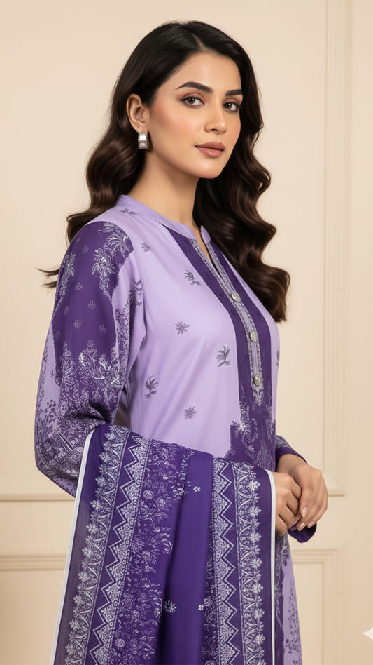 3-Piece Printed Viscose CL-V10-01