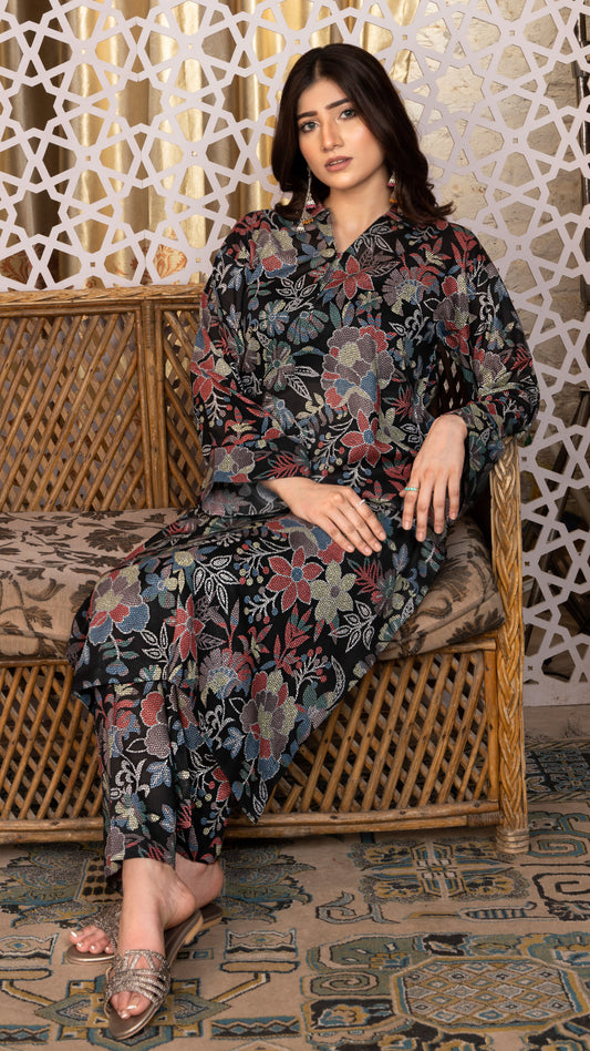 2 Piece-Printed Lawn-PV7-01