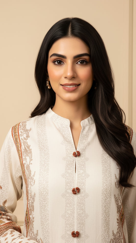 3-Piece Printed Viscose CL-V10-02