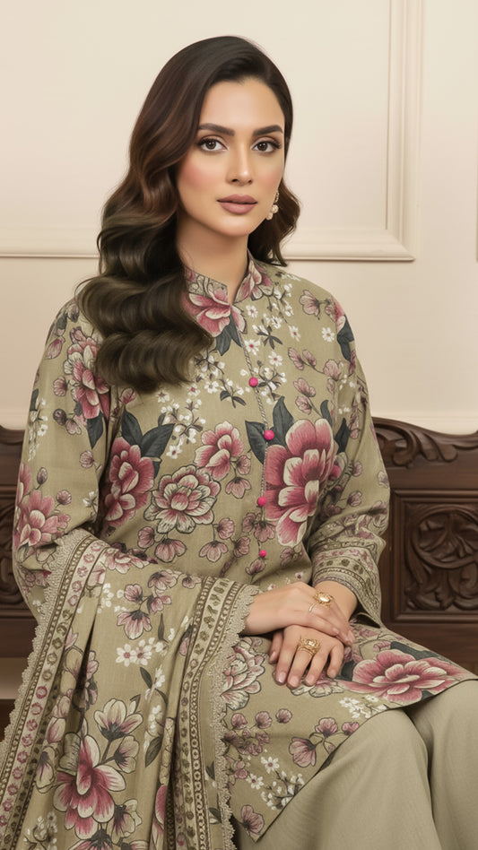 PRINTED ARABIC LINEN-CLV9-01