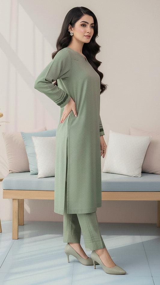 Solid Khaddar Shirt - RTW - PV10-10