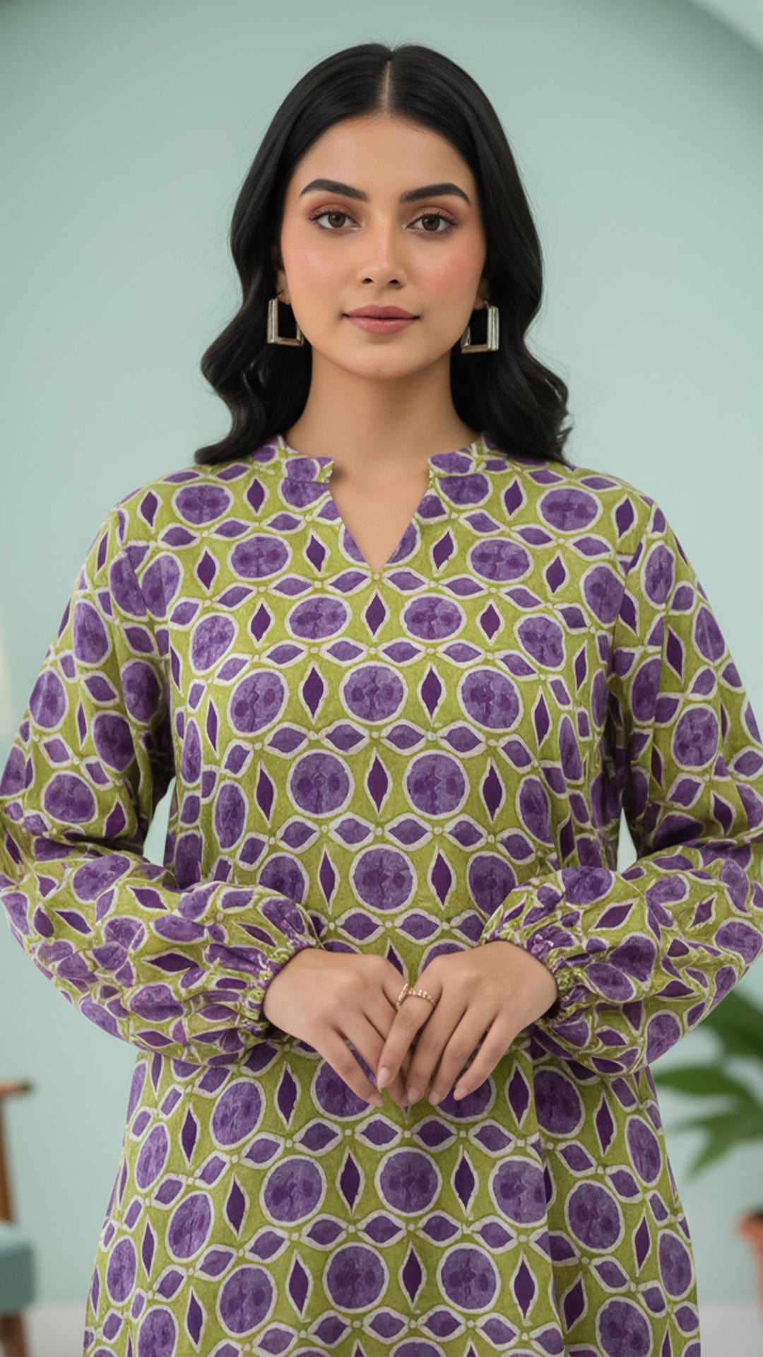 Printed Arabic Linen-PV13-04